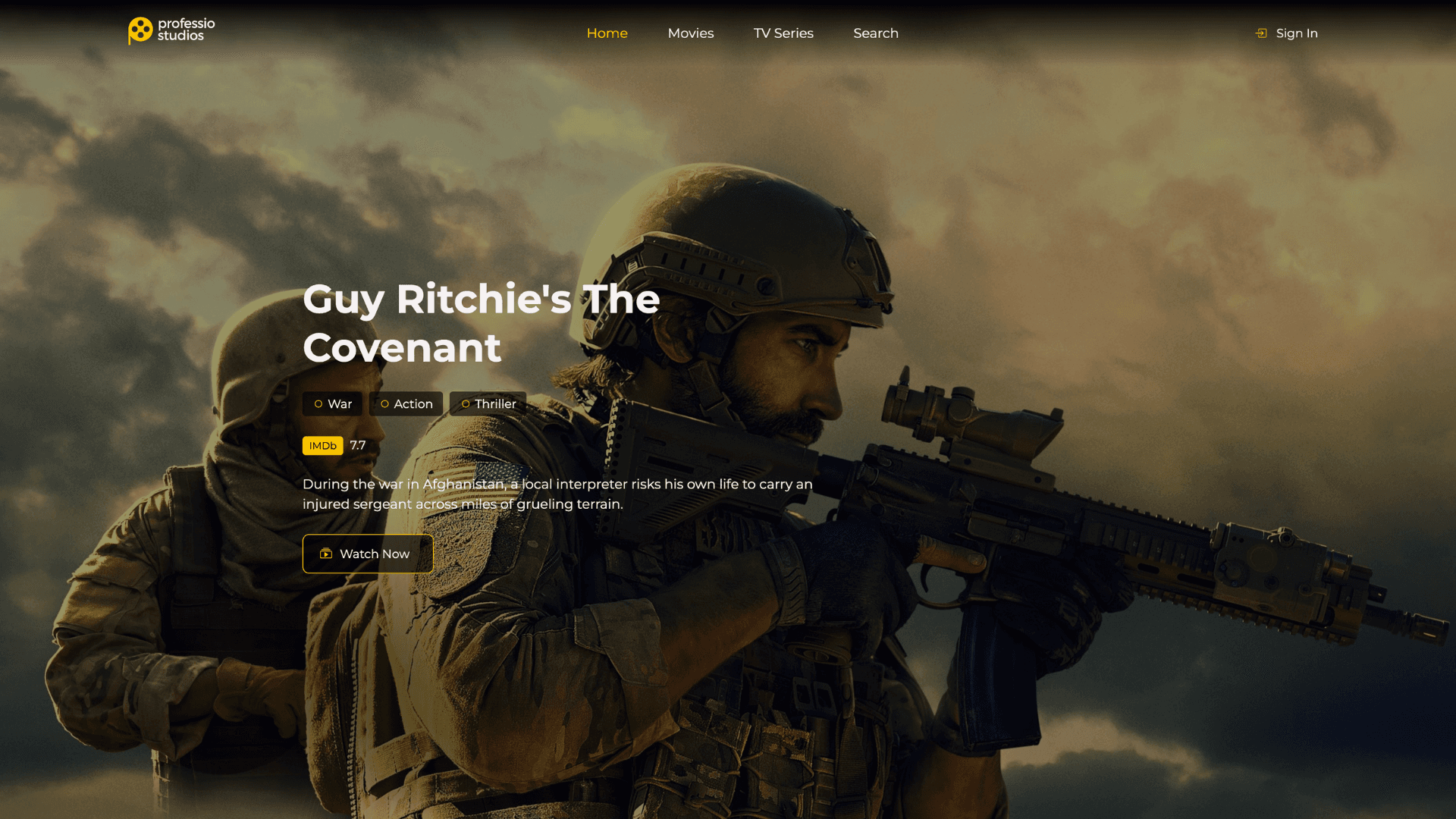 Film ve Dizi Tanıtım Uygulaması (TMDB API)