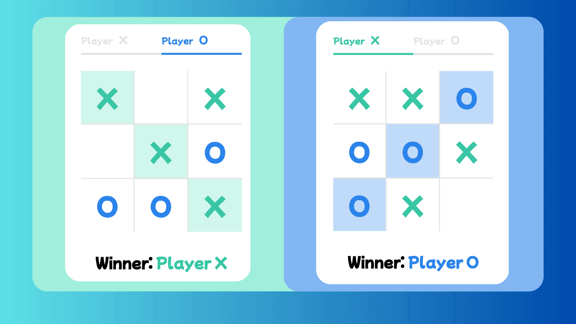 Tic-Tac-Toe (X-O-X) Oyunu